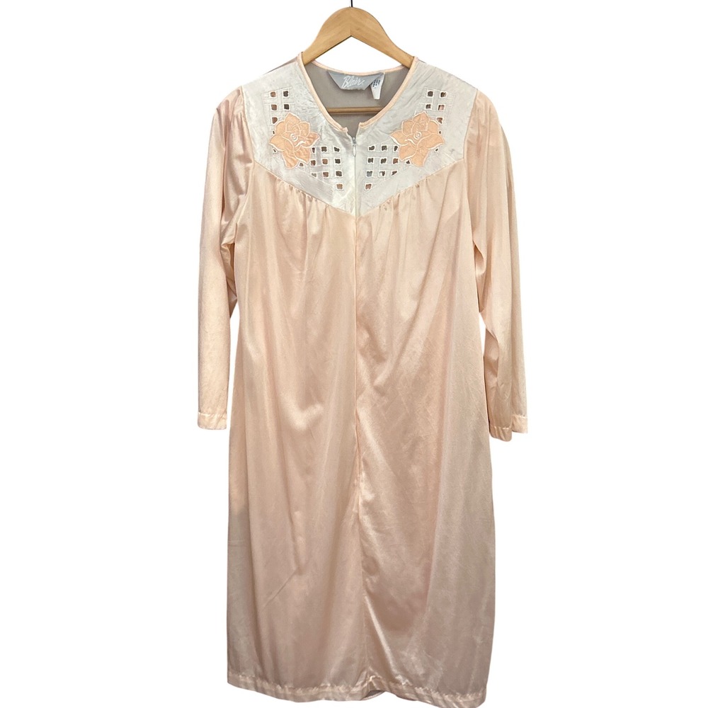 Vintage 90's Style Blair Nightgown Robe Set Grandmacore Coquette Romantic Retro